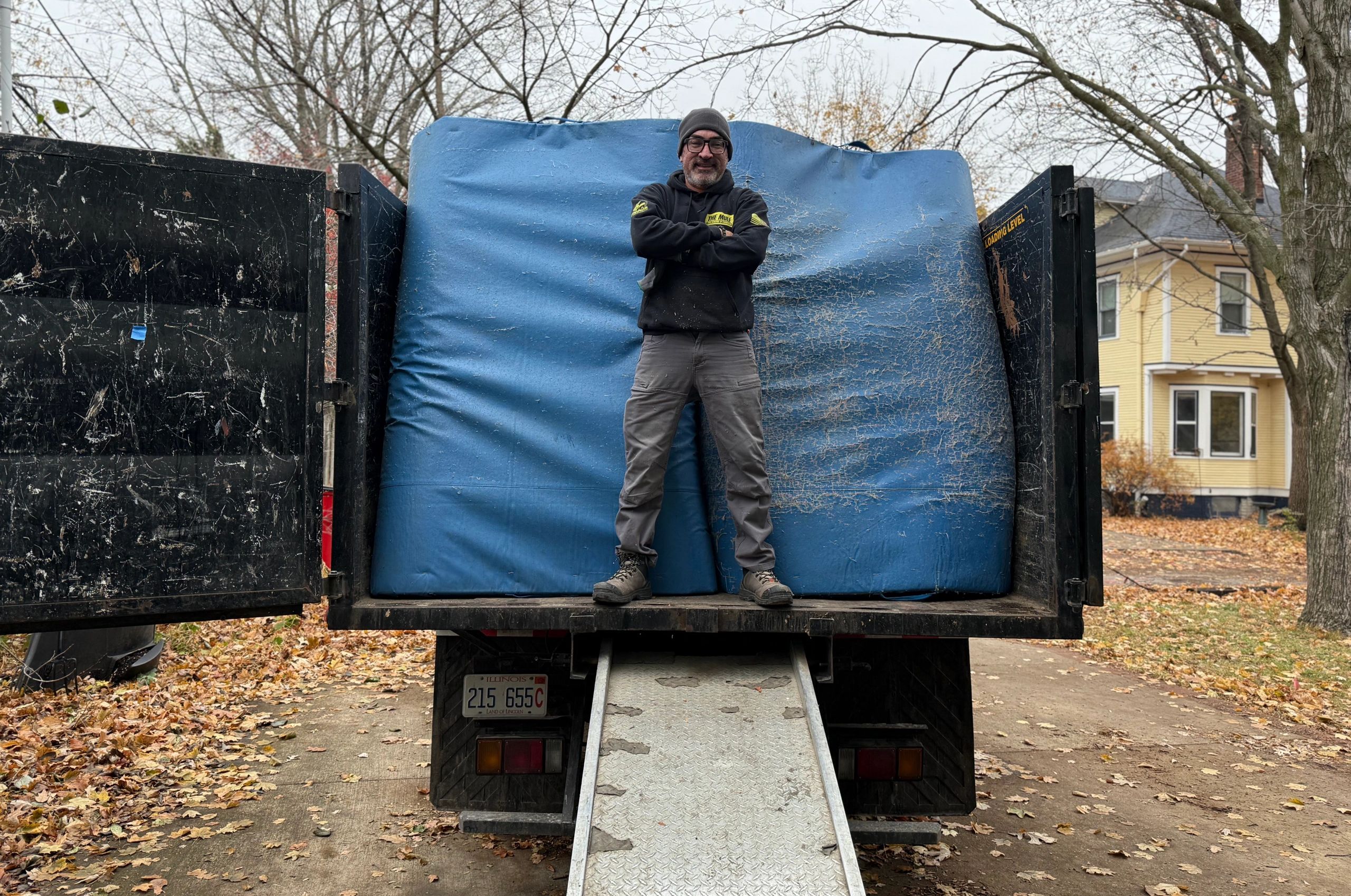 Junk removal site
