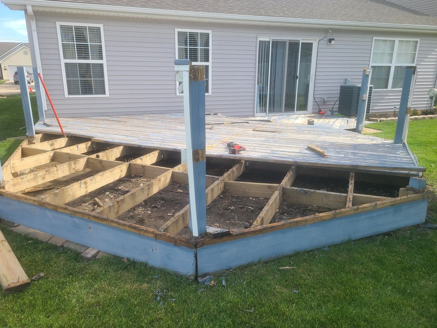 Light demo - work site